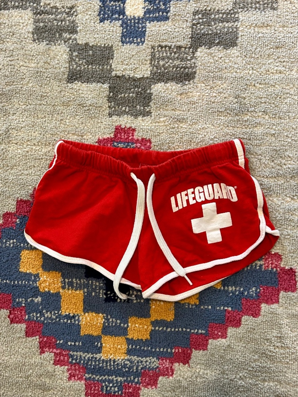 Lifeguard short shorts for girls